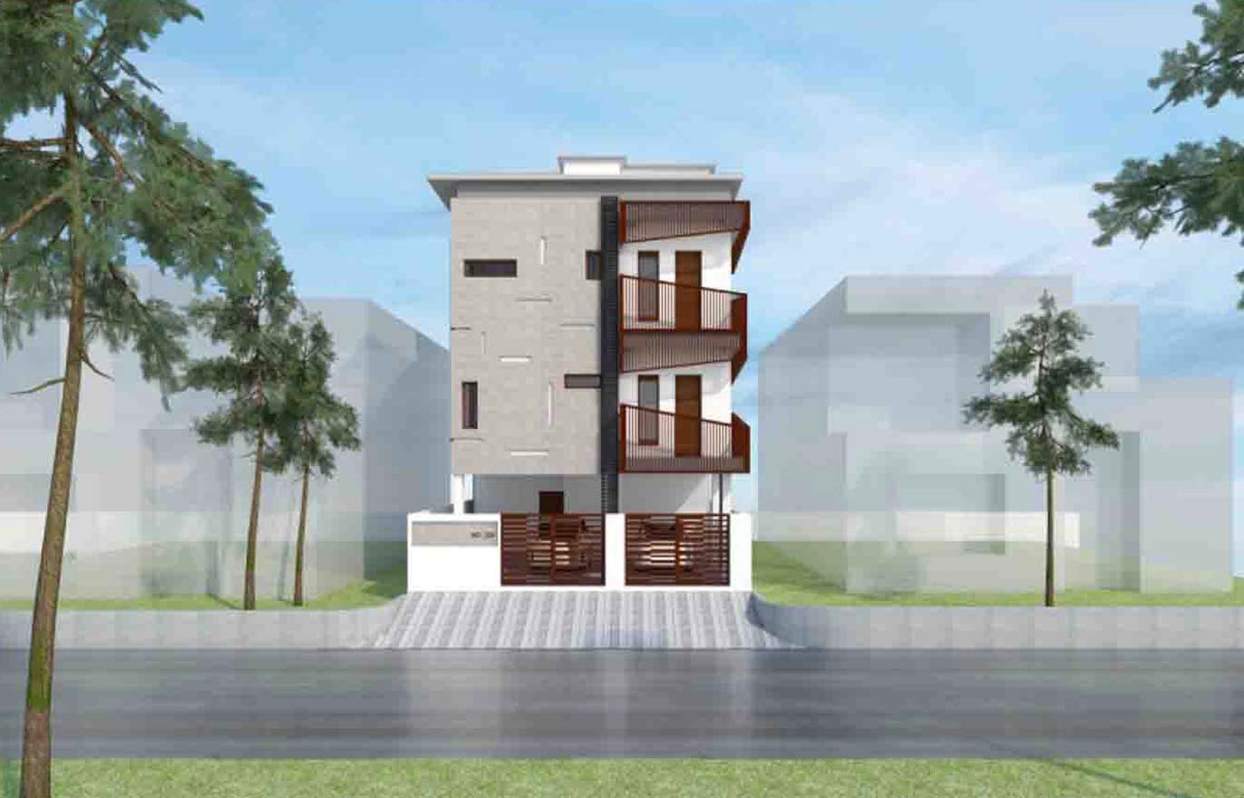 Apartment at Millerpuram